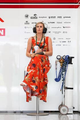 CROMWELL Tiffany, wife of BOTTAS Valtteri (fin), Alfa Romeo F1 Team ORLEN C42, portrait during the Formula 1 Heineken Grande Premio de Sao Paulo 2022, Sao Paulo Grand Prix Grand Prix 2022, 21st round of the 2022 FIA Formula One World Championship, WM, Weltmeisterschaft from November 11 to 13, 2022 on the Interlagos Circuit, in Sao Paulo, Brazil - F1 - SAO PAULO GRAND PRIX 2022 DPPI Panoramic 00122047_AV6_3011