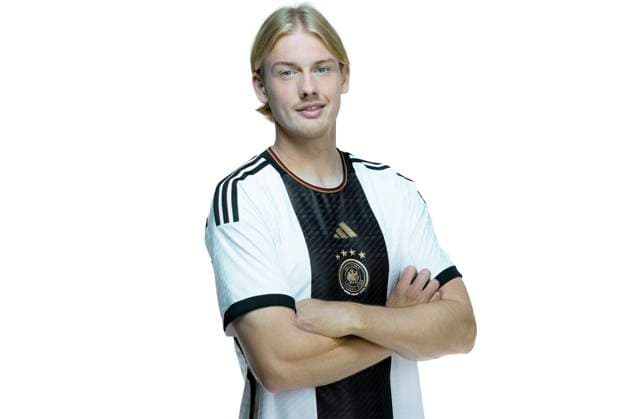 DFB Maenner Nationalmannschaft, Mens national team, Nationalteam Germany, Deutschland, Kader fuer die FIFA Weltmeisterschaft in Katar 2022, Squad for the FIFA World Cup, WM, Weltmeisterschaft, Fussball in Qatar, 2022, Julian Brandt, Herzogenaurach, 31.05.2022, Foto: Thomas Boecker DFB DFB Maenner Nationalmannschaft WM 2022
