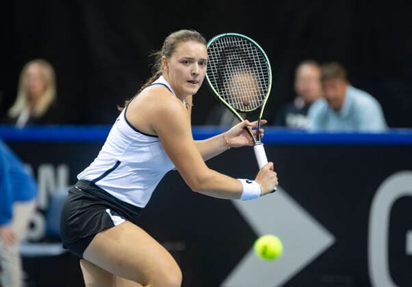 2022 Billie Jean King Cup Play-Off, 11.11.22 Day1 Croatia vs Germany Match3 Jule Niemeier (GER)