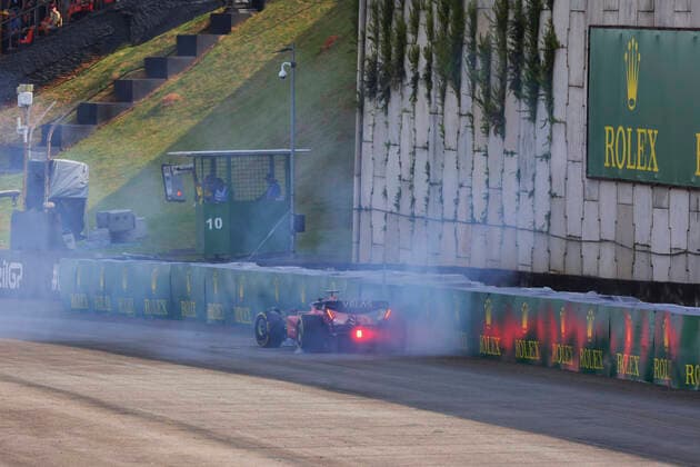 16 Charles Leclerc (MCO, Scuderia Ferrari), F1 Grand Prix of Brazil at Autodromo Jose Carlos Pace on November 13, 2022 in Sao Paulo, Brazil. (Photo by HOCH ZWEI) Sao Paulo Brazil