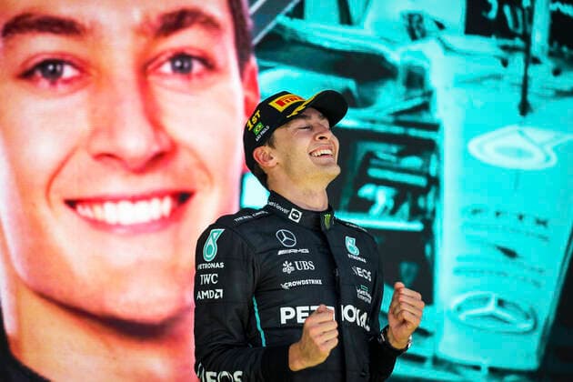 63 George Russell (GBR, Mercedes-AMG Petronas F1 Team), F1 Grand Prix of Brazil at Autodromo Jose Carlos Pace on November 13, 2022 in Sao Paulo, Brazil. (Photo by HOCH ZWEI) Sao Paulo Brazil