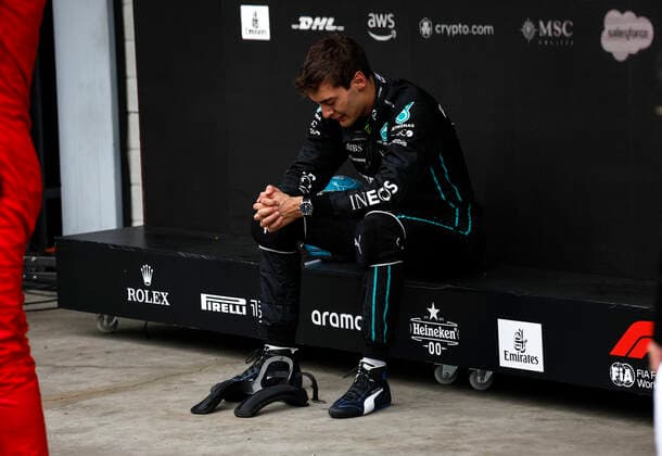 63 George Russell (GBR, Mercedes-AMG Petronas F1 Team), F1 Grand Prix of Brazil at Autodromo Jose Carlos Pace on November 13, 2022 in Sao Paulo, Brazil. (Photo by HOCH ZWEI) Sao Paulo Brazil