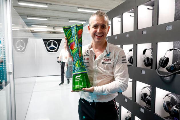 Riccardo Musconi (ITA, Mercedes-AMG Petronas F1 Team), F1 Grand Prix of Brazil at Autodromo Jose Carlos Pace on November 13, 2022 in Sao Paulo, Brazil. (Photo by HOCH ZWEI) Sao Paulo Brazil