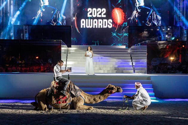 FIA WEC 2022 AWARDS CEREMONY PRESENTED BY LOUISE BECKETT AND ANTHONY DAVIDSON DURING THE 2022 FIA WORLD ENDURANCE CHAMPIONSHIP (FIA WEC) AWARDS CEREMONY, SOFITEL BAHRAIN ZALLAQ, ZALLAQ, BAHRAIN, NOVEMBER 13 2022 AUTOMOBILE : FIA WEC 2022 - CEREMONIE DE REMISE DES PRIX - 13 11 2022 MPSAgency Panoramic 