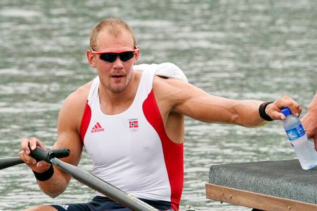 BEIJING, CHINA 20080813: Olaf Tufte of Norway came second in the men s single sculls rowing semifinal during the Beijing 2008 Olympic Games, Olympische Spiele, Olympia, OS at Shunyi Olympic Rowing Park August 13th, 2008. BEIJING CHINA BILDER x10550x *** BEIJING, CHINA 20080813 Olaf Tufte of Norway came second in the men s single sculls rowing semifinal during the Beijing 2008 Olympic Games at Shunyi Olympic Rowing Park August 13th, 2008 BEIJING CHINA PICTURES x10550x  Copyright: xJunge,xHeikox OLYMPIC GAMES BEIJING