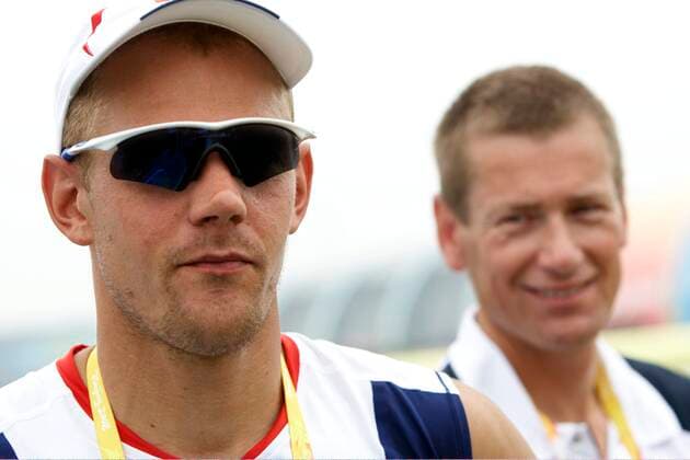 BEIJING CHINA 20080808 Olaf Tufte and his coach Tore ovrebo at the Shunyi Olympic Rowing-Canoeing Park in Beijing, friday 8th og august. BEIJING CHINA BILDER x10550x *** BEIJING CHINA 20080808 Olaf Tufte and his coach Tore ovrebo at the Shunyi Olympic Rowing Canoeing Park in Beijing, friday 8th and august BEIJING CHINA PICTURES x10550x  Copyright: xPoppex BEIJING 2008