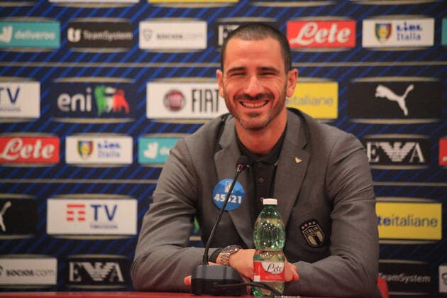 Leonardo Bonucci of Italy during the press conference, PK, Pressekonferenz the day before the friendly football game between the national teams of Albania and Italy, at Air Albania Stadium on 15 November 2022, Tirana, Albania. Photo Nderim Kaceli  Copyright: xNderimxKacelix xipa-agency.netx xLivexMediax 0 IPA_IPA34526860