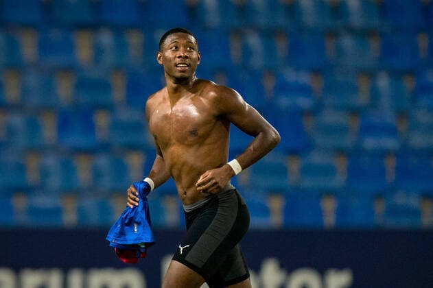 Sport Themen der Woche KW46 Sport Bilder des Tages SOCCER - AND vs AUT, test match MALAGA,SPAIN,16.NOV.22 - SOCCER - OEFB international test match, Andorra vs Austria. Image shows David Alaba (AUT).  GEPAxpictures xJohannesxFriedl