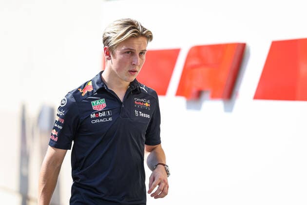 LAWSON Liam (nzl), Reserve Driver Red Bull Racing, portrait during the Formula 1 Etihad Airways Abu Dhabi Grand Prix 2022, 22nd round of the 2022 FIA Formula One World Championship, WM, Weltmeisterschaft from November 18 to 20, 2022 on the Yas Marina Circuit, in Yas Island, Abu Dhabi - F1 - ABU DHABI GRAND PRIX 2022 DPPI Panoramic  20221117_GOOD6387