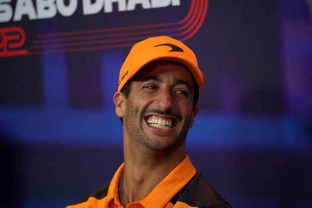 FORMULA 1 ETIHAD AIRWAYS ABU DHABI GRAND PRIX 2022 17.11.2022, Yas Marina Circuit, Abu Dhabi, FORMULA 1 ETIHAD AIRWAYS ABU DHABI GRAND PRIX 2022 , im Bild Daniel Ricciardo (AUS), McLaren F1 Team.