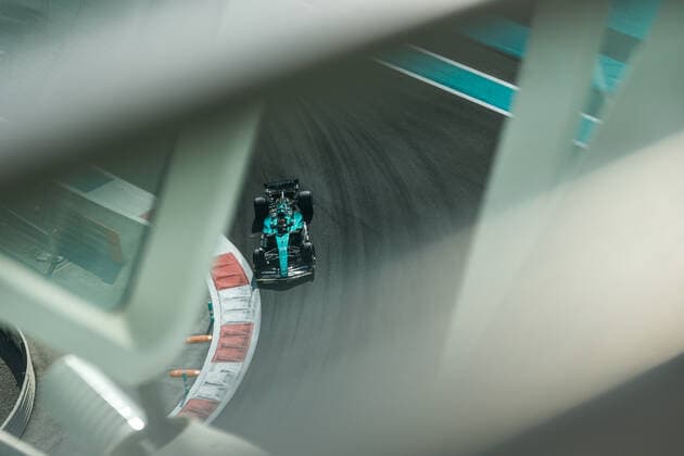 34 Felipe Drugovich (BRA, Aston Martin Aramco Cognizant F1 Team), F1 Grand Prix of Abu Dhabi at Yas Marina Circuit on November 18, 2022 in Abu Dhabi, United Arab Emirates. (Photo by HOCH ZWEI) Abu Dhabi United Arab Emirates