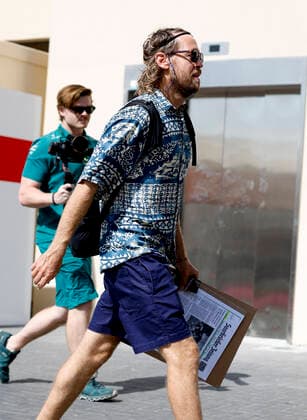 5 Sebastian Vettel (DEU, Aston Martin Aramco Cognizant F1 Team), F1 Grand Prix of Abu Dhabi at Yas Marina Circuit on November 18, 2022 in Abu Dhabi, United Arab Emirates. (Photo by HOCH ZWEI) Abu Dhabi United Arab Emirates