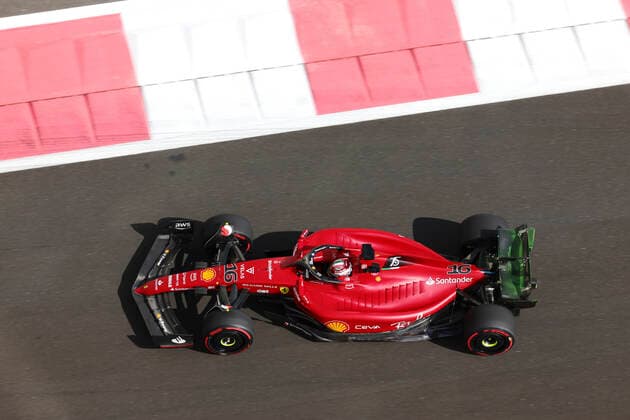 16 Charles Leclerc (MCO, Scuderia Ferrari), F1 Grand Prix of Abu Dhabi at Yas Marina Circuit on November 18, 2022 in Abu Dhabi, United Arab Emirates. (Photo by HOCH ZWEI) Abu Dhabi United Arab Emirates