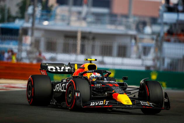 11 Sergio Perez (MEX, Oracle Red Bull Racing), F1 Grand Prix of Abu Dhabi at Yas Marina Circuit on November 18, 2022 in Abu Dhabi, United Arab Emirates. (Photo by HOCH ZWEI) Abu Dhabi United Arab Emirates