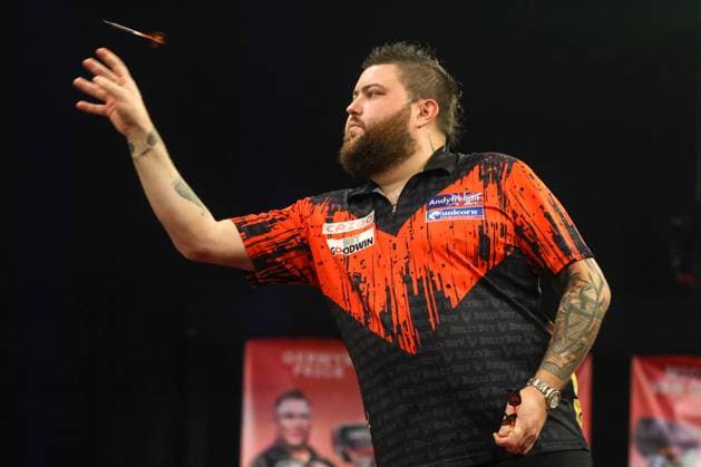 Bilder des Jahres, Sport 11 November Sport Themen der Woche KW46 Darts Cazoo Grand Slam Darts Michael Smith during the 2022 Cazoo Grand Slam of Darts at Aldersley Leisure Village, Wolverhampton, United Kingdom on 18 November 2022. Editorial use only , Copyright: xShanexHealeyx PSI-16388-0009