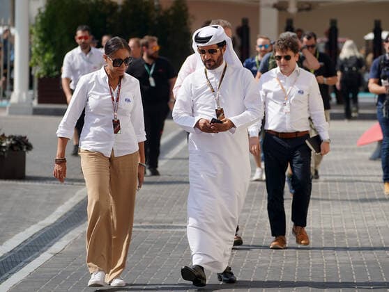 FORMULA 1 ETIHAD AIRWAYS ABU DHABI GRAND PRIX 2022 19.11.2022, Yas Marina Circuit, Abu Dhabi, FORMULA 1 ETIHAD AIRWAYS ABU DHABI GRAND PRIX 2022 , im Bild FIA Präsident Mohammed bin Sulayem.