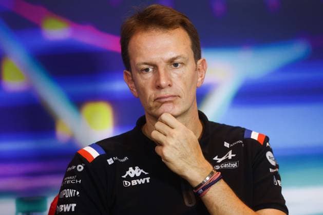 November 19, 2022, Abu Dhabi, United Arab Emirates: Laurent Rossi of Alpine during press conference, PK, Pressekonferenz on Abu Dhabi Grand Prix at Yas Marina Circuit on November 19, 2022 in Abu Dhabi, United Arab Emirates Abu Dhabi United Arab Emirates - ZUMAz156 0194534154st Copyright: xBeataxZawrzelx