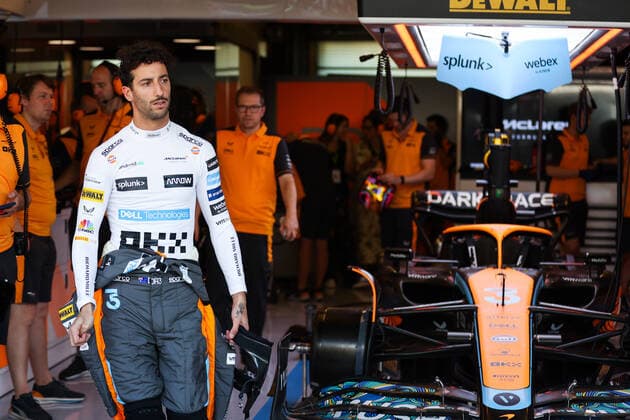 RICCIARDO Daniel (aus), McLaren F1 Team MCL36, portrait during the Formula 1 Etihad Airways Abu Dhabi Grand Prix 2022, 22nd round of the 2022 FIA Formula One World Championship, WM, Weltmeisterschaft from November 18 to 20, 2022 on the Yas Marina Circuit, in Yas Island, Abu Dhabi - F1 - ABU DHABI GRAND PRIX 2022 DPPI Panoramic  00122049_AV6_6914