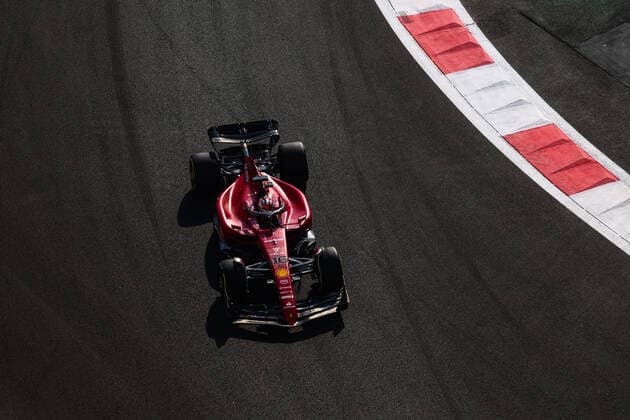 November 19, 2022, Abu Dhabi, United Arab Emirates: Charles Leclerc of Scuderia Ferrari during Practice 3 of Formula 1 Abu Dhabi Grand Prix at Yas Marina Circuit on November 19, 2022 in Abu Dhabi, United Arab Emirates. Abu Dhabi United Arab Emirates - ZUMAz156 20221119_zip_z156_049 Copyright: xBeataxZawrzelx