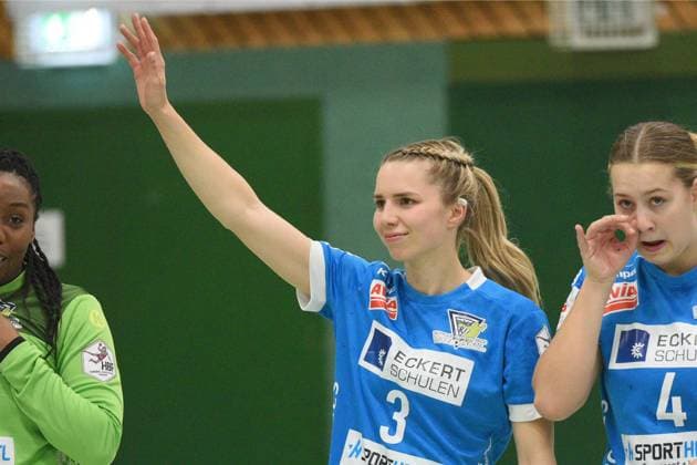 Anika Bissel (ESV 1927 Regensburg 3) SG H2Ku Herrenberg vs. ESV 1927 Regensburg Handball, HBF, 8.Ligaspiel, Saison 2022 2023 , 19.11.2022 SG H2Ku Herrenberg vs. ESV 1927 Regensburg Handball, HBF, 8.Ligaspiel, Saison 2022 2023 , 19.11.2022 Herrenberg Copyright: xEibner-Pressefotox EP_TBR