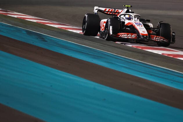 F1 Abu Dhabi Grand Prix Mick Schumacher of Haas during the Formula 1 Abu Dhabi Grand Prix at Yas Marina Circuit in Abu Dhabi, United Arab Emirates on November 20, 2022. Abu Dhabi United Arab Emirates  Copyright: xJakubxPorzyckix originalFilename:porzycki-f1abudha221120_npJ4q.jpg