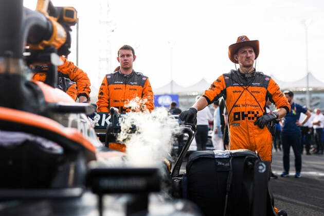McLaren F1 Team, F1 Grand Prix of Abu Dhabi at Yas Marina Circuit on November 20, 2022 in Abu Dhabi, United Arab Emirates. (Photo by HOCH ZWEI) Abu Dhabi United Arab Emirates