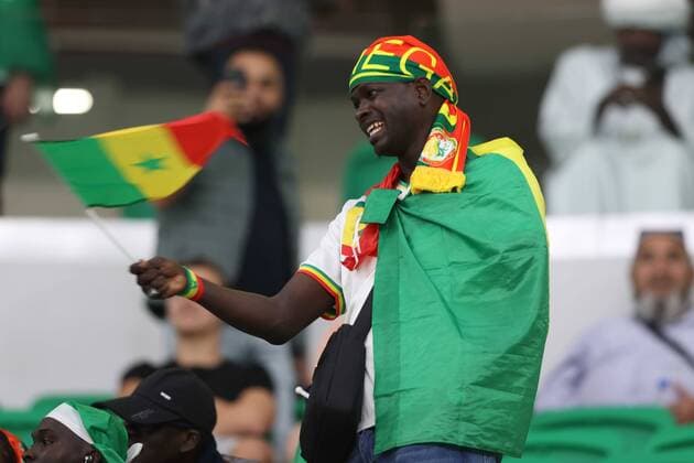Doha 21.11.2022 MISTRZOSTWA SWIATA 2022 MECZ : SENEGAL - HOLANDIA --- FIFA World Cup, WM, Weltmeisterschaft, Fussball QATAR 2022 MATCH : SENEGAL - NETHERLANDS NZ kibice fans FOT. Grzegorz Wajda 400mm.pl NEWSPIX.PL --- Newspix.pl  B25I0218