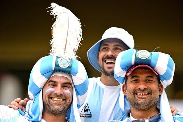 RECORD DATE NOT STATED FIFA World Cup, WM, Weltmeisterschaft, Fussball Qatar 2022 Argentina vs Saudi Arabia Fans o Aficion during the game Argentina vs Saudi Arabia, Corresponding to Group C of the FIFA World Cup Qatar 2022, at Lusail Stadium, Lusail, November 22, 2022. <br><br> Fans o Aficion durante el partido Argentina vs Arabia Saudita, correspondiente al Grupo C de la Copa Mundial de la FIFA Qatar 2022, en el Estadio Lusail, Lusail, 22 de noviembre de 2022. LUSAIL DOHA QATAR  Copyright: xJorgexMartinezx 20221122_5664