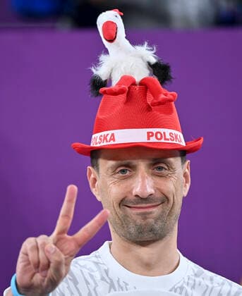 (221122) -- DOHA, Nov. 22, 2022 -- A fan reacts prior to the Group C match between Mexico and Poland of the 2022 FIFA World Cup, WM, Weltmeisterschaft, Fussball at Ras Abu Aboud (974) Stadium in Doha, Qatar, Nov. 22, 2022. ) (SP)QATAR-DOHA-2022 WORLD CUP-GROUP C-MEX VS POL ChenxCheng 