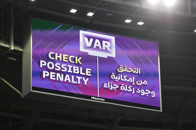 DOHA - video assistant referee (VAR) during the FIFA World Cup, WM, Weltmeisterschaft, Fussball Qatar 2022 group C match between Mexico and Poland at 974 Stadium on November 22, 2022 in Doha, Qatar. AP Dutch Height MAURICE OF STONE FIFA World Cup Qatar 2022 2022 xVIxANPxSportx xMauricexvanxSteenxWKxIVx