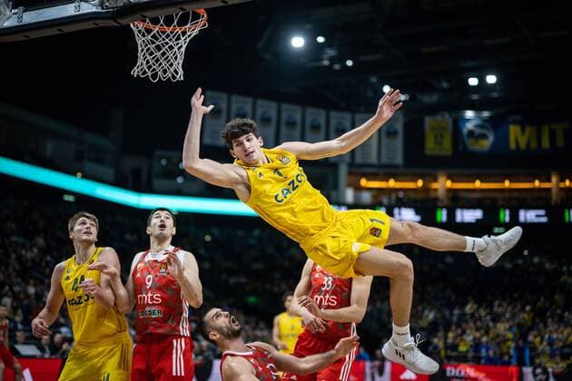 Bilder des Jahres, Sport 11 November Sport Themen der Woche KW47 Sport Bilder des Tages Basketball Berlin 22.11.2022 Saison 2022 2023 Euroleague Regular Season Alba Berlin - Roter Stern Belgrad Gabriele Procida (Alba Berlin, No.01) *** Basketball Berlin 22 11 2022 Season 2022 2023 Euroleague Regular Season Alba Berlin Red Star Belgrade Gabriele Procida Alba Berlin, No 01
