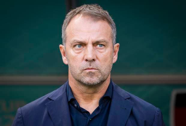Doha, Qatar. 23rd Nov, 2022. Trainer Hansi Flick (Deutschland) Germany - Japan World Cup 2022 in Qatar 23.11.2022 Credit: Moritz Müller