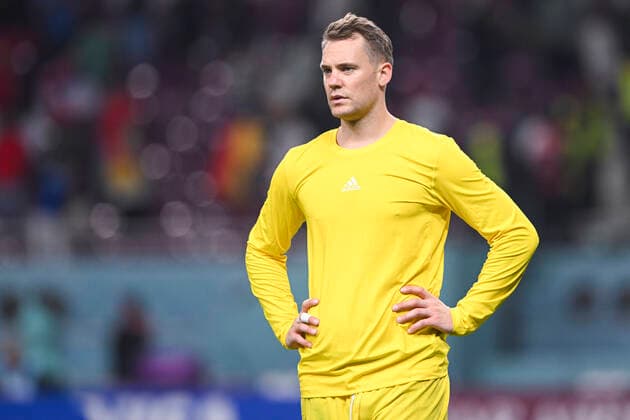 FUSSBALL WM 2022 VORRUNDE GRUPPE C Deutschland - Japan 23.11.2022 Enttaeuschung Deutschland; Torwart Manuel Neuer