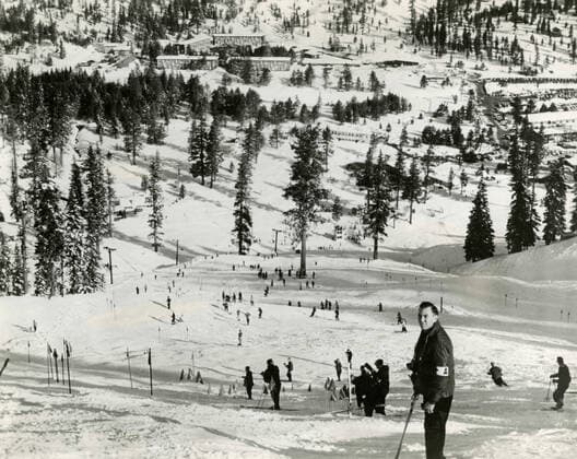 Olympic slalom course, Squaw Valley, USA 1960 
