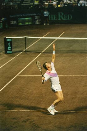 Czech-American tennis player Ivan Lendl, 1994 