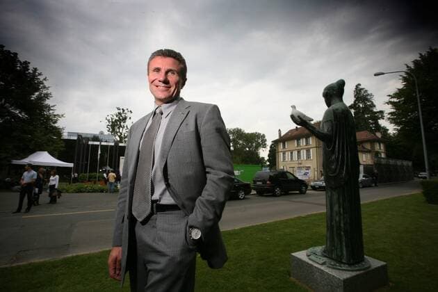 LAUSANNE 20060622 - Sergej Bubka, f.d. stavhoppare som numera sitter i styrelsen för Internationella Olympiska KommittEn och är även ordförande för de tävlandes kommittÃ . LAUSANNE FRANKRIKE FRIIDROTT x8502x *** LAUSANNE 20060622 Sergei Bubka, former pole vaulter who is now on the board of the International Olympic Committee and is also president of the committee of competitors LAUSANNE FRANCE FREEDOM x8502x  Copyright: xROBBANxANDERSSONx xTTx SERGEJ BUBKA