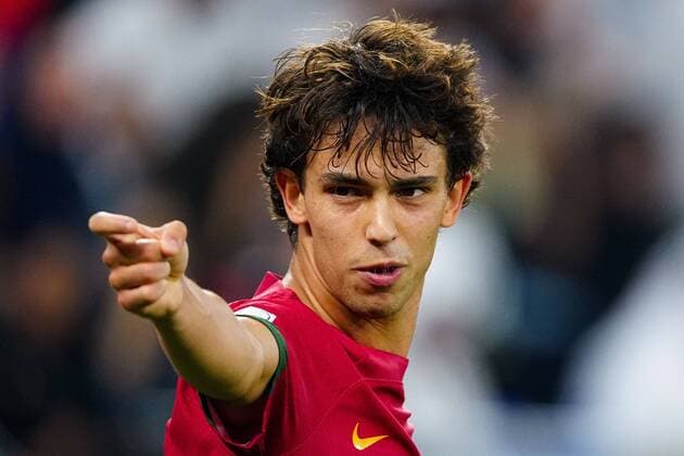 Sport Bilder des Tages Mandatory Credit: Photo by Javier Garcia Shutterstock (13626526df) Joao Felix of Portugal celebrates his goal, 2-1 Portugal v Ghana, FIFA World Cup, WM, Weltmeisterschaft, Fussball 2022, Group H, Football, Stadium 974, Doha, Qatar - 24 Nov 2022 Editorial Use Only Portugal v Ghana, FIFA World Cup 2022, Group H, Football, Stadium 974, Doha, Qatar - 24 Nov 2022 Editorial Use Only  Copyright: xJavierxGarcia Shutterstockx 13626526df
