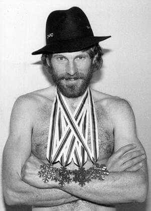 1989-12-27 Skid-VM 1987. Thomas Wassberg med sina fyra medaljer, silver 15 km klassiskt, guld 30 km klassiskt, silver 50 km fristil och guld stafett. Sverige x28x *** 1989 12 27 World Ski Championships 1987 Thomas Wassberg with his four medals, silver 15 km classic, gold 30 km classic, silver 50 km freestyle and gold relay Sweden x28x  Copyright: xSörenxKarlson Expressen TTx SKID-VM 1987 WASSBERG