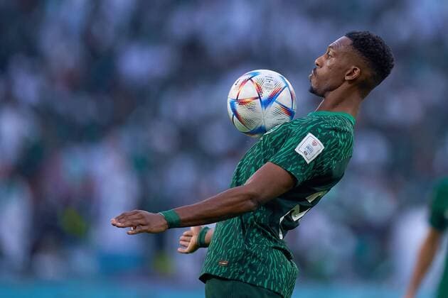 RECORD DATE NOT STATED FIFA World Cup, WM, Weltmeisterschaft, Fussball Qatar 2022 Poland vs Saudi Arabia Mohamed Kanno of Arabia during the game Poland vs Saudi Arabia, Corresponding to Group C of the FIFA World Cup Qatar 2022, at Education City Stadium, Doha, November 26, 2022. <br><br> Mohamed Kanno de Arabia durante el partido Polonia vs Arabia Saudita, correspondiente al Grupo C de la Copa Mundial de la FIFA Qatar 2022, en el Estadio Ciudad de la Educacion, 26 de noviembre de 2022. DOHA DOHA QATAR  Copyright: xCristianxdexMarchenax 20221126_11438