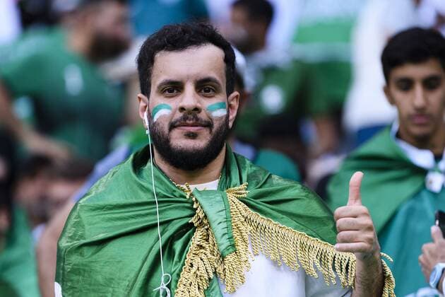 RECORD DATE NOT STATED FIFA World Cup, WM, Weltmeisterschaft, Fussball Qatar 2022 Poland vs Saudi Arabia Fans o Aficion during the game Poland vs Saudi Arabia, Corresponding to Group C of the FIFA World Cup Qatar 2022, at Education City Stadium, Doha, November 26, 2022. <br><br> Fans o Aficion durante el partido Polonia vs Arabia Saudita, correspondiente al Grupo C de la Copa Mundial de la FIFA Qatar 2022, en el Estadio Ciudad de la Educacion, 26 de noviembre de 2022. DOHA DOHA QATAR  Copyright: xMarcioxMachadox 20221126_11469
