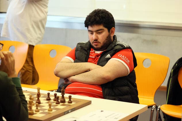26.11.22 Schach Bundesliga Deutschland, Deizisau, 26.11.2022, Schach, Bundesliga: Parham Maghsoodloo (FC Bayern München).