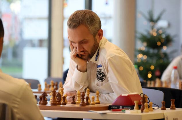 26.11.22 Schach Bundesliga Deutschland, Deizisau, 26.11.2022, Schach, Bundesliga: Stepan Zilka (Schachfreunde Deizisau).