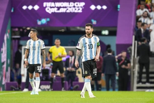 AL DAAYEN, 26-11-2022 Lusail Stadium World Cup 2022 in Qatar game between Argentina vs Mexico , Argentina player Lionel Messi Argentina - Mexico  x19364511x Copyright: