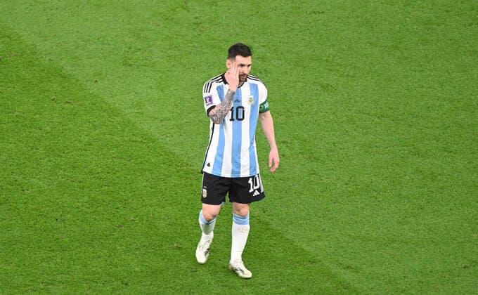 Fussball, Herren, Saison 2022 23, WM in Katar, Gruppe C (2. Spieltag), Argentinien - Mexiko im Lusail Iconic Stadium in Lusail, Lionel Messi (Argentinien), 26.11. 2022, Copyright: xMatthiasxKochx