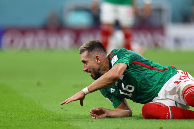 2022.11.26 Lusail pilka nozna Mistrzostwa Swiata w Katarze Katar 2022 Argentyna - Meksyk N z Hector Herrera Foto Pawel Andrachiewicz PressFocus 2022.11.26 Lusail Football - 2022 FIFA World Cup, WM, Weltmeisterschaft, Fussball in Qatar Argentina - Mexico Hector Herrera Credit: Pawel Andrachiewicz PressFocus NEWSPIX.PL --- Newspix.pl  20221126_PF_PA228