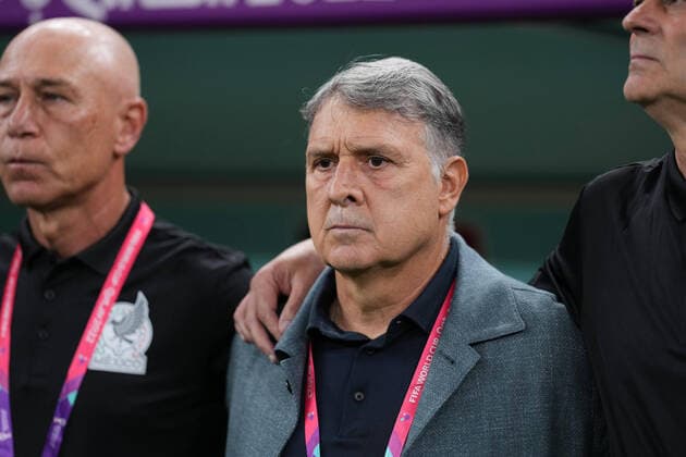 Gerardo Martino head coach (MEX), NOVEMBER 26, 2022 - Football Soccer : FIFA World Cup, WM, Weltmeisterschaft, Fussball Qatar 2022 Group C match between Argentina 2-0 Mexico at Lusail Stadium in Lusail, Qatar.  (204810158)