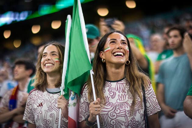 Doha, Qatar. 26th Nov, 2022. Mexico Fan Argentina - Mexico World Cup 2022 in Qatar 26.11.2022 Credit: Moritz Müller *** Doha, Qatar 26th Nov, 2022 Mexico Fan Argentina Mexico World Cup 2022 in Qatar 26 11 2022 Credit Moritz Müller