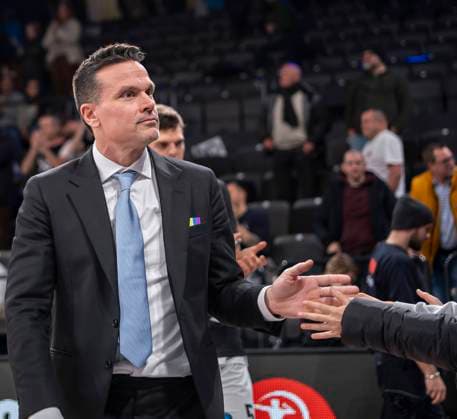 Head Coach Raoul Korner (Towers) 22.11.22, Hamburg, Hamburg Towers vs. London Lions, 7 Days EuroCup, Basketball Saison 2022 2023, Group B Â