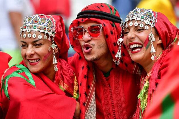 RECORD DATE NOT STATED FIFA World Cup, WM, Weltmeisterschaft, Fussball Qatar 2022 Belgium vs Morocco Fans o Aficion during the game Belgium vs Morocco, Corresponding to Group F of the FIFA World Cup Qatar 2022, at Al Thumama Stadium, Doha, on November 27, 2022. <br><br> Fans o Aficion durante el partido Belgica vs Marruecos, correspondiente al Grupo F de la Copa Mundial de la FIFA Qatar 2022, en el Estadio Al Thumama, Doha, el 27 de noviembre de 2022. DOHA DOHA QATAR  Copyright: xIsaacxOrtizx 20221127_12926