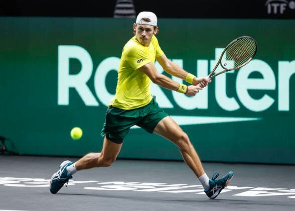 Alex De Minaur (AUS)Davis Cup Finale 2022, Palacio de Deportes JosÃ Copyright: xJuergenxHasenkopfx